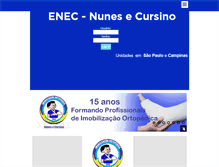 Tablet Screenshot of nunesecursino.com.br
